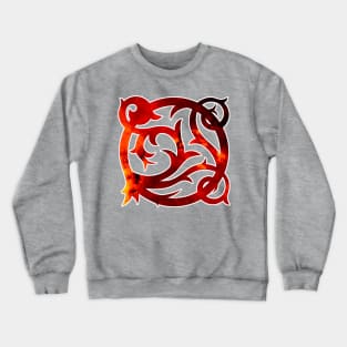 Tribal Space Mashup Crewneck Sweatshirt